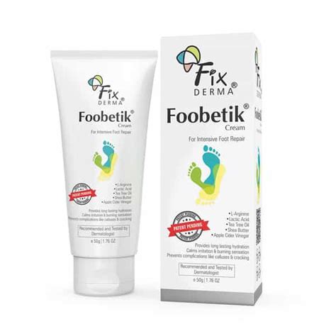 Buy FIXDERMA HEEL REPAIR FOOBETIK FOOT CREAM FOR NORMAL DIABETIC FOOT ...