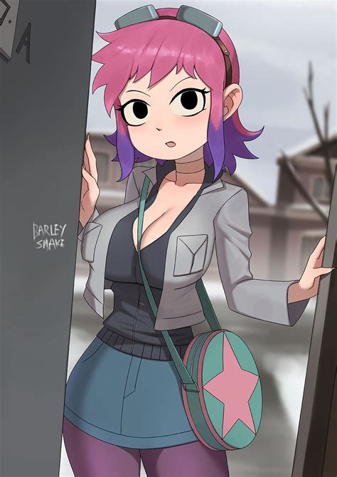 ramona flowers (scott pilgrim) drawn by barleyshake | Danbooru