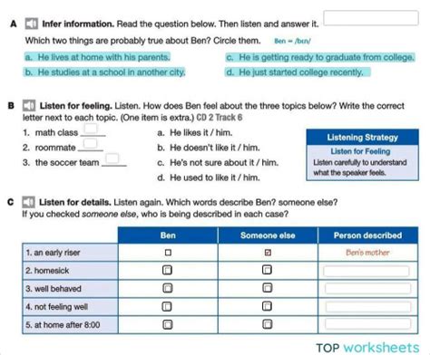 Listening Task Intermediate 的图像结果