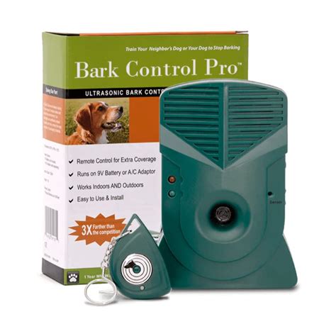 Good Life, Inc. Bark Control Pro | Stops Barking up to 150 ft ...