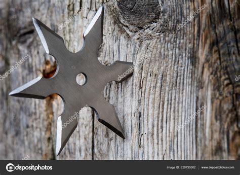 Shuriken (throwing star), traditional japanese ninja cold weapon Stock ...