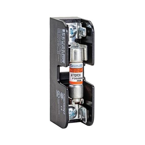Mersen Open Fuse Block, CC UL Class, 1 Poles, 600V AC/DC Volt Rating ...
