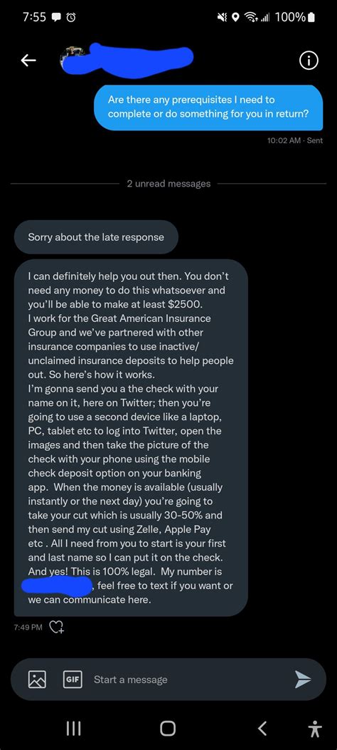 Obviously a scam but am wondering what do they get from this? Since it's a check, and will ...