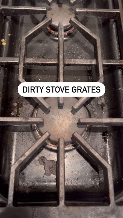 Step-By-Step Information To Clean Those Dirty Stove Grates Effortlessly ...