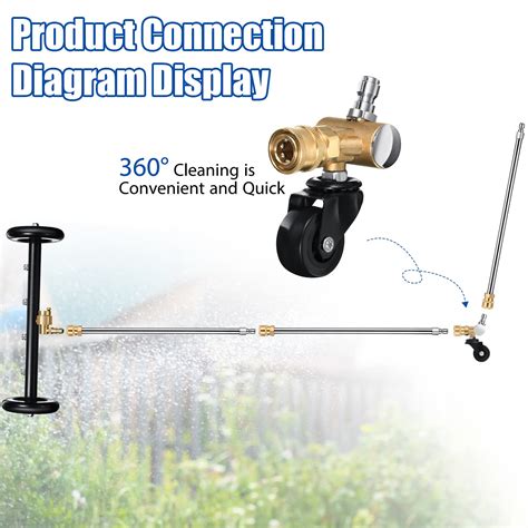 Honoson 16 Inches Dual-Function Undercarriage Cleaner Underbody Car ...