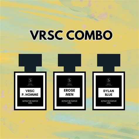 VRSC Combo - Pack of 3 x 30ml – Siya Perfumes