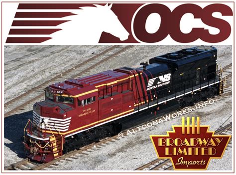 'OCS' NS SD70Ace Birmingham-STEALTH – Lowell Smith Signature Series