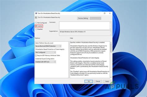 Image result for Memory Integrity Setting Off