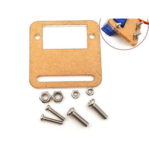 Towerpro Sg90 Mini Servo 180 Degree Rotation With Bracket