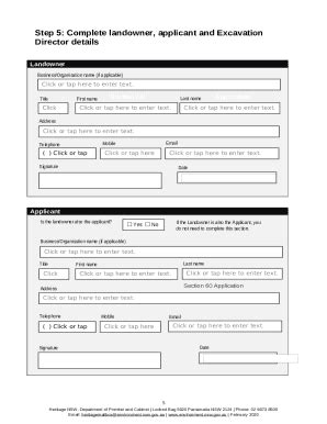 State Heritage Register items - Environment NSW Doc Template | pdfFiller