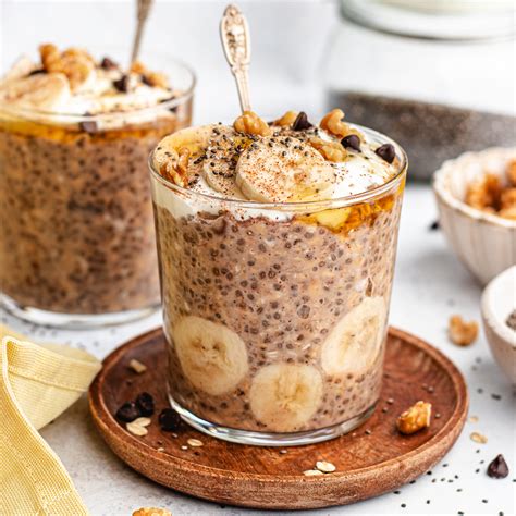 Banana overnight oats - The Delicious plate