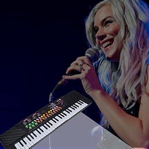 BRIX 54 Keys Bandstand Electronic and Musical Keyboard Piano For Kids ...