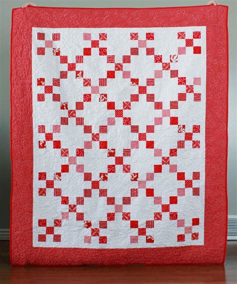 An irish chain quilt and free quilt pattern – Artofit