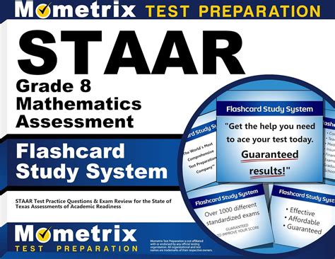 STAAR Grade 8 Mathematics Assessment Flashcard Study System: Staar Test ...