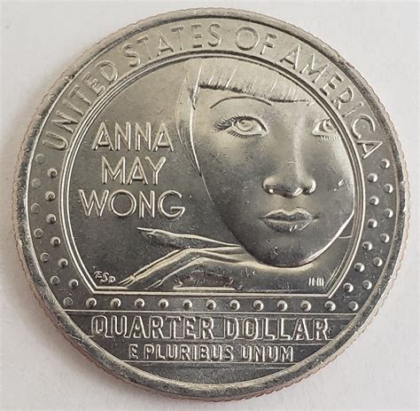 Anna May Wong Quarter For Sale