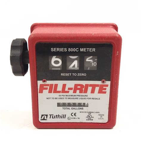 Fill-Rite Flow Meter 800C 的图像结果