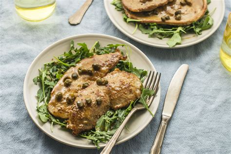 Veal Scallopini Recipe With Lemon and Capers