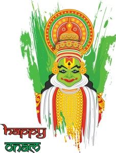 god & god's 55 cm New Modern Art Happy ONAM Self Adhesive Sticker Price ...