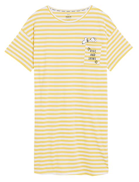 Buy Snoopy™ Pure Cotton Nightdress at Marks & Spencer
