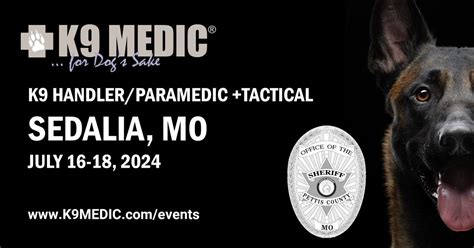 K9 Handler / Paramedic + Tactical (2407-MO-PETTIS), State Fair ...