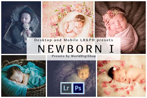 110 Newborn Lightroom Presets Exclusive Collection, Newborn Presets ...