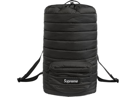 Supreme Puffer Backpack Black – Kicks Machine