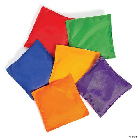 Reinforced Colorful Bean Bags | Fun Express