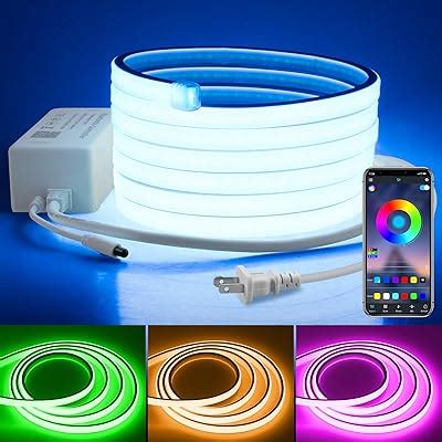Samsion 110V Bluetooth RGB COB LED Strip Light 10FT India | Ubuy