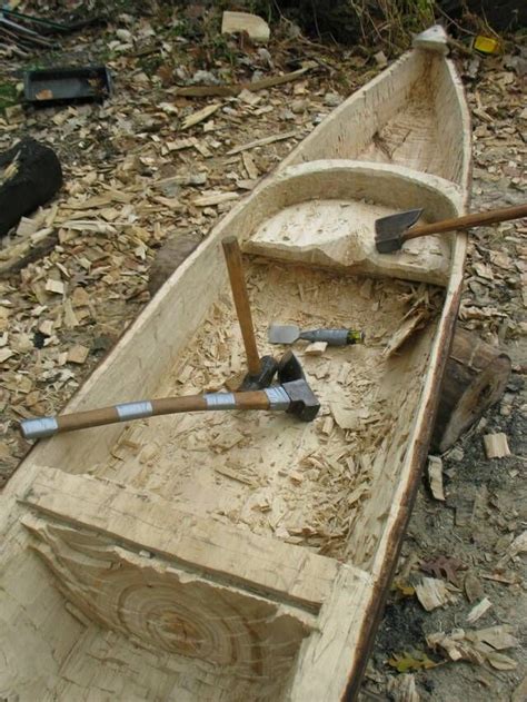 Primitive Canoe Build 的图像结果