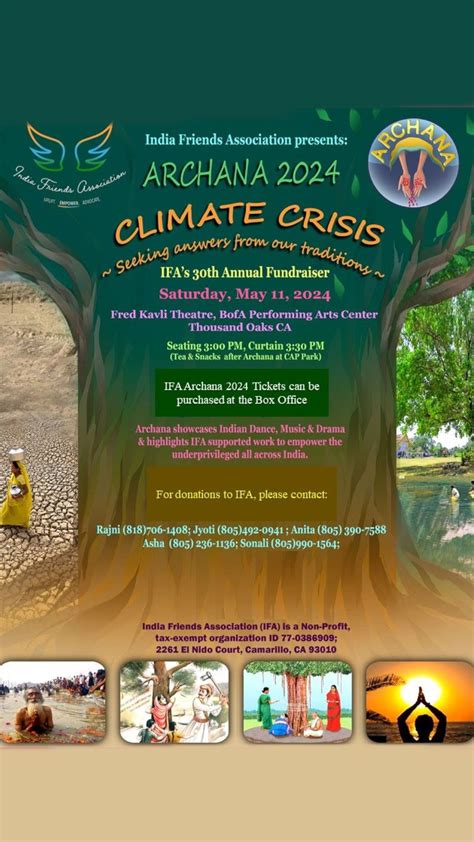 India Friends Association - ARCHANA 2024 at Bank of America Performing ...