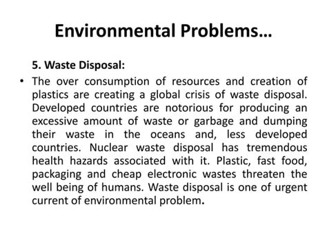 Image result for Environmental Problem On Local Level