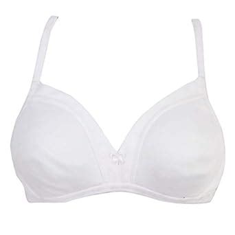 Buy Lady Fit Non-Padded Wire Free Bra (LF24_40, White, 40C) at Amazon.in