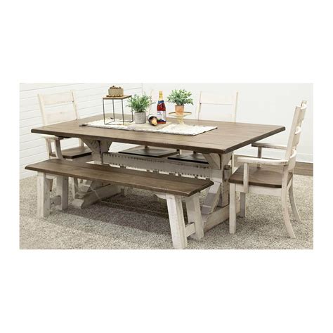 Solid Maple Wood | Coastal White & DC Driftwood Stain