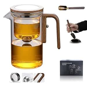 Buy New Magic Teapot,Higher Quality Enchanti Tea Pot,Magnetic Glass ...