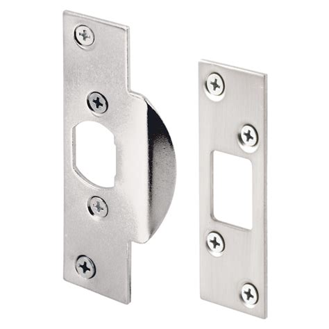 Prime-Line 1-1/4-in W x 4-7/8-in L Satin Jamb U 11041 at Lowes.com