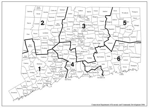 Connecticut Zip Code Map