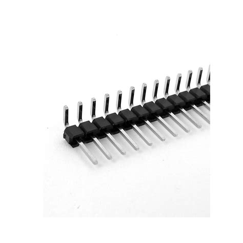 Buy 2.54mm Right Angle Male Header Pins - SunRobotics