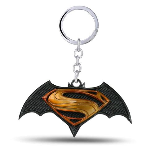 Boosty® Marvel Superhero Batman vs Superman Keychain Toy Ring Keychains ...