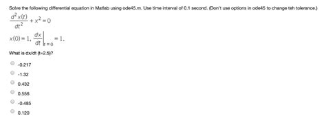 Image result for How to Solve 4 First Order Differential Equations Using Ode45 On MATLAB