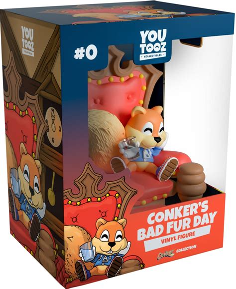 Youtooz Conker's Bad Fur Day 4.8" Vinyl Figure, Official Licensed ...