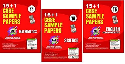 Amazon.in: Buy EAD Class 10 Mathematics, Science, English Communicative ...