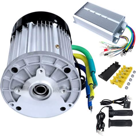 Buy ZHOZHUT 1200W / 2200W Electric Brushless DC Motor Kit 60V/72V ...