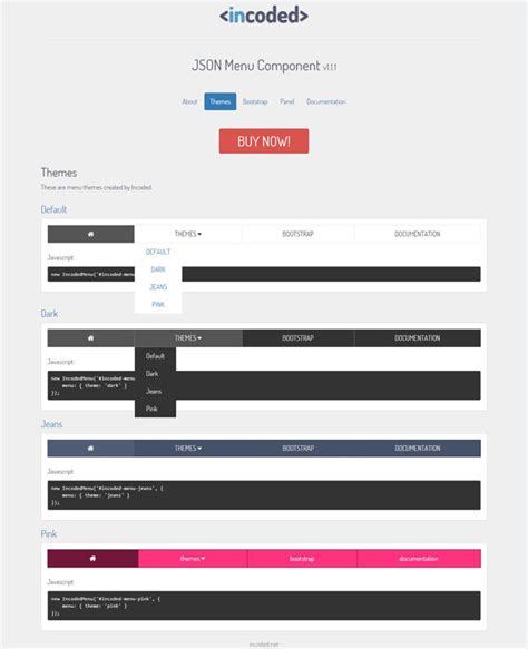 Image result for jQuery Menu Examples