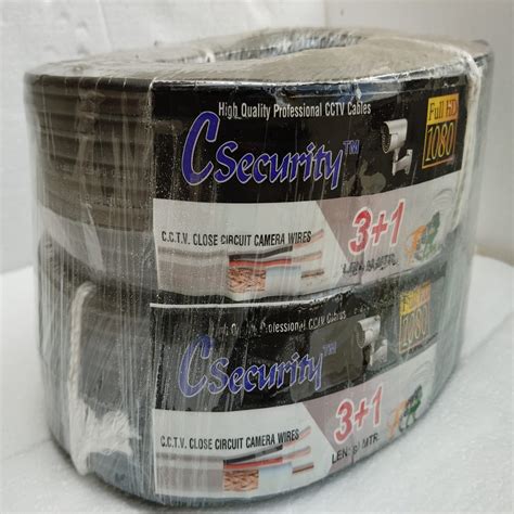 3+1 Coaxial Pure Copper CCTV Camera Cable