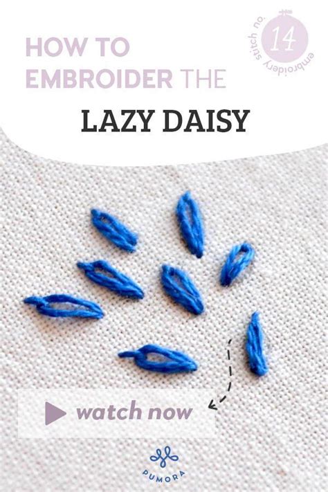 Image result for Lazy Daisy Embroidery Tutorials