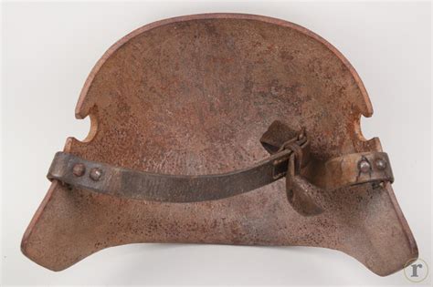 ratisbon's | WW1 German armour helmet shield | DISCOVER GENUINE ...