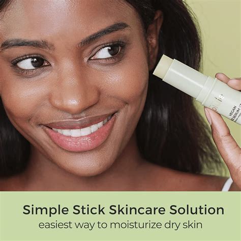 Buy Vegan Face Serum Stick (0.35 oz) with Green Tea Extract, Collagen ...