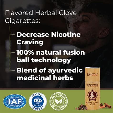 Buy Flavored Herbal Clove Cigarettes With 5 Sticks Packet Online At ...