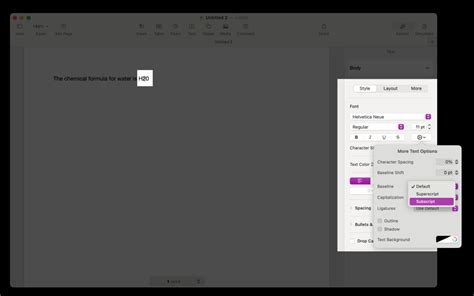 Image result for Subscript and Superscript Fonts