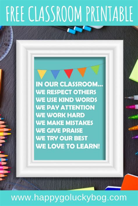 Image result for Free Classroom Rules